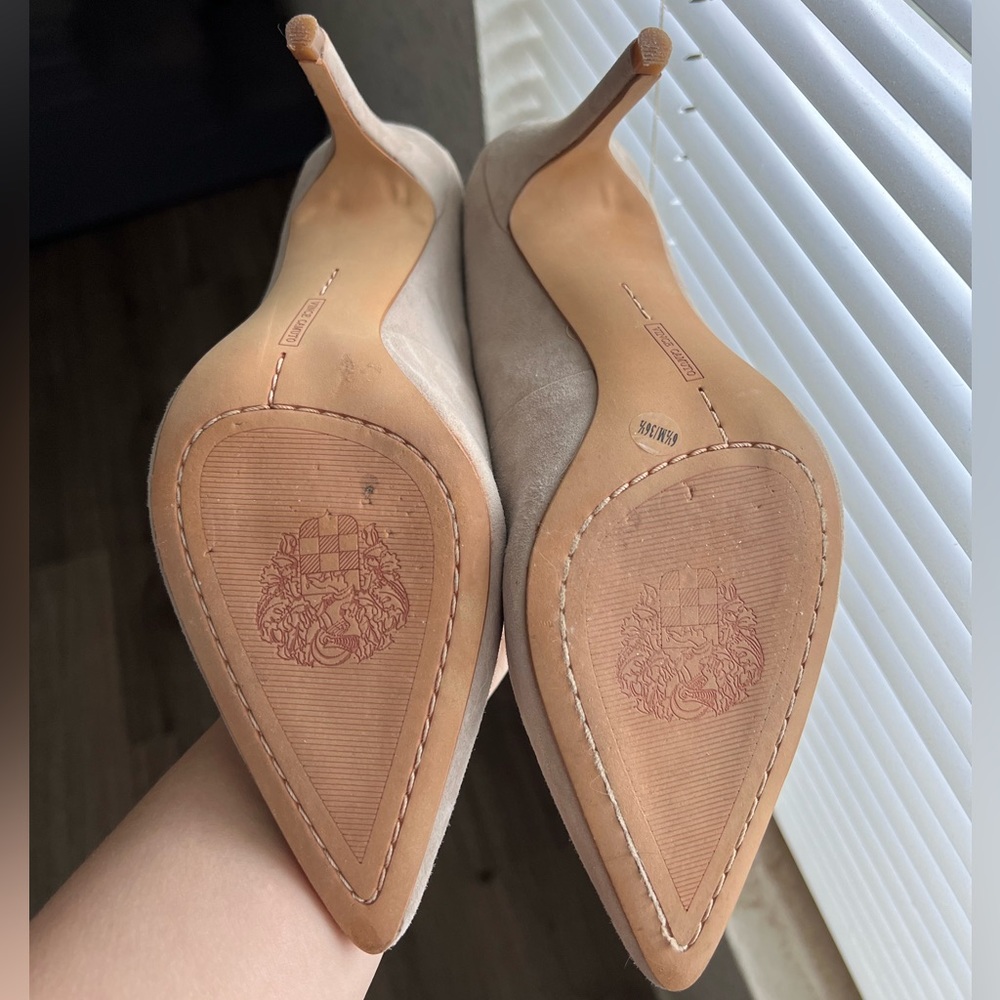 Vince Camuto Taupe Heels - Picture 6 of 6